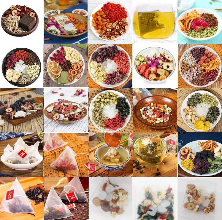 wholesale OEM herbal tea flower tea detox healthy immunity tea supplier