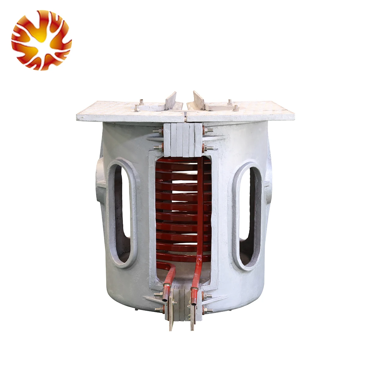 100кг 250кг 500кг 1тонн 2тонны индукционная тиристорная печь цена