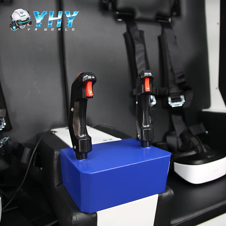 YHY VR Entertainment Experience Roller Coaster Shooting Flight Simulator Virtual Reality 9D Vr 360