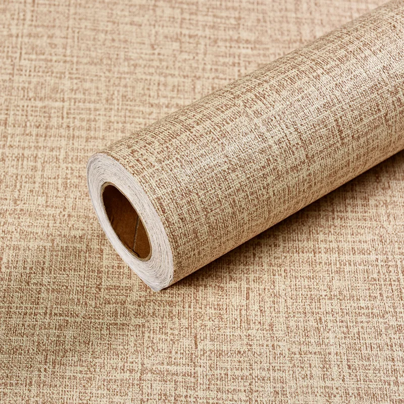 Self adhesive wallpaper wholesale wallpaper bedroom living room storefront decoration renovation sticker pure plain color