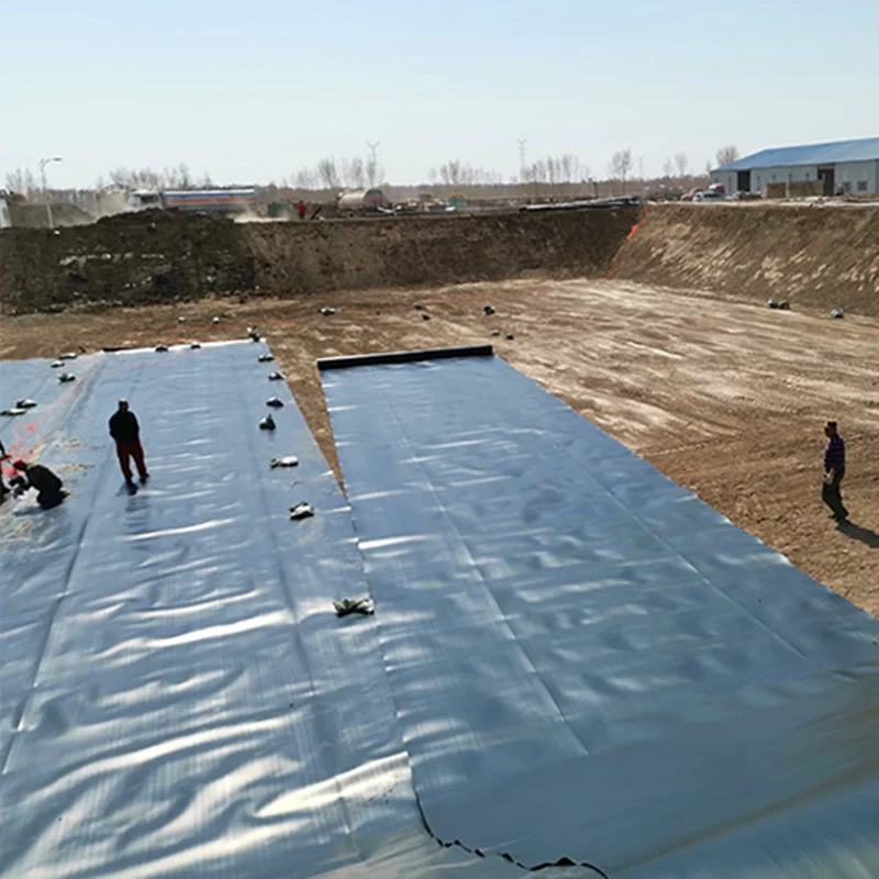 Высококачественные геомембраны 1 мм hdpe круглые резервуары для