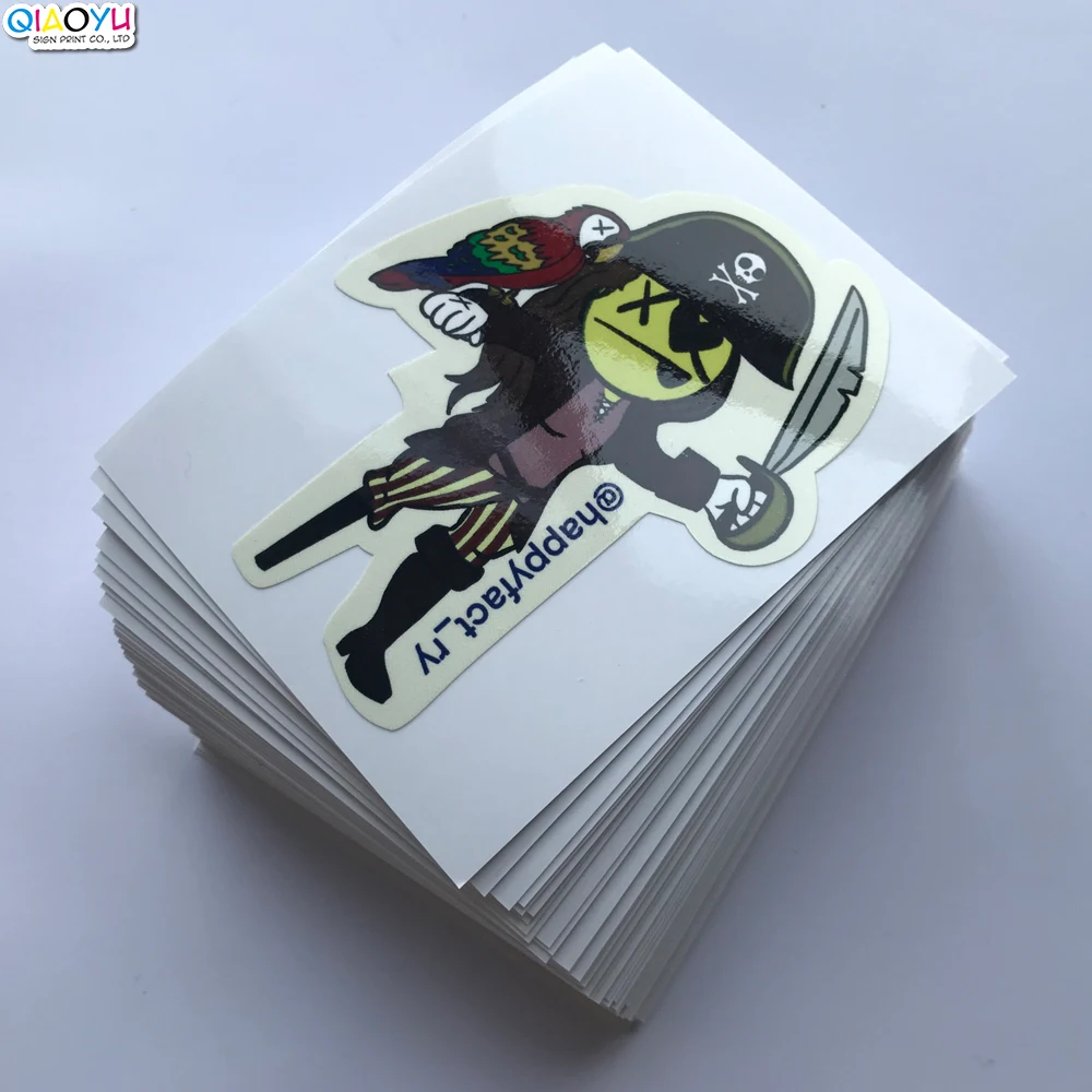 Die Cut Custom Logo Printing Outdoor Advertising Vinyl Car Sticker