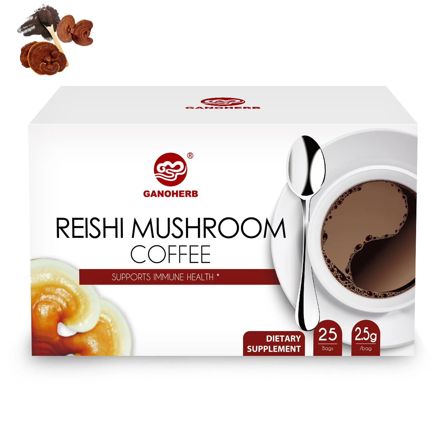 Кофе Ganoderma гриб кофе OEM Private Label Reishi растворимый