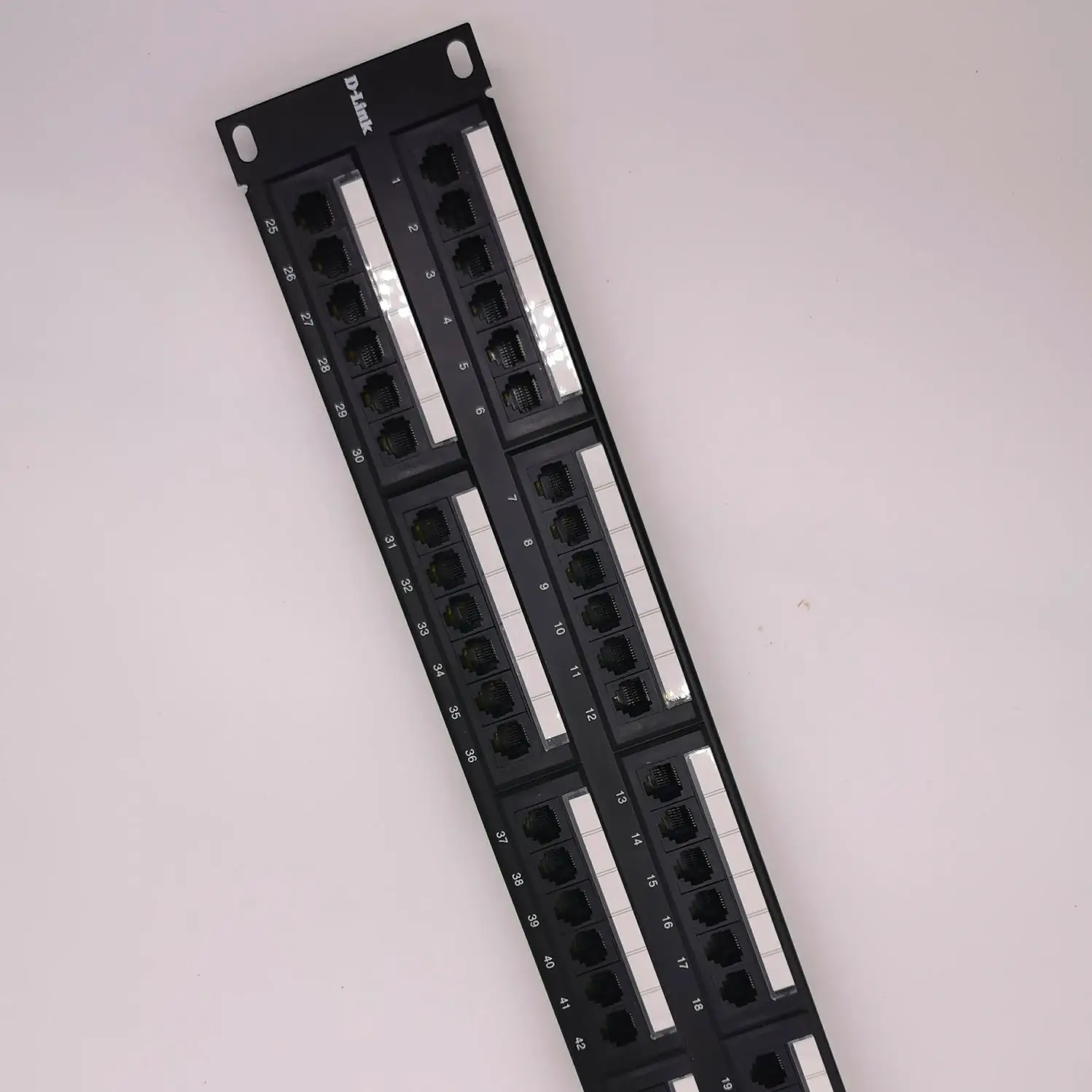  Сетевой патч-панель UTP RJ45 Cat6 48 портов совместим с кабелей 2U 19 