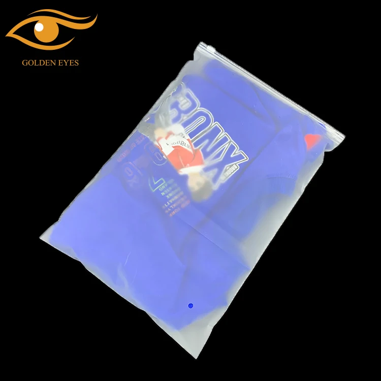 Custom Logo Factory Price Eco-Friendly Dot Printed Plastic Clothes Packaging Bag