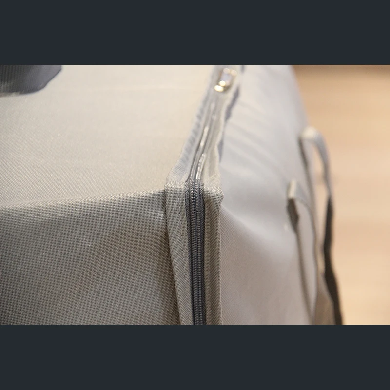 Durable waterproof/dustproof 600D Oxford fabric zipper quilt blanket bag