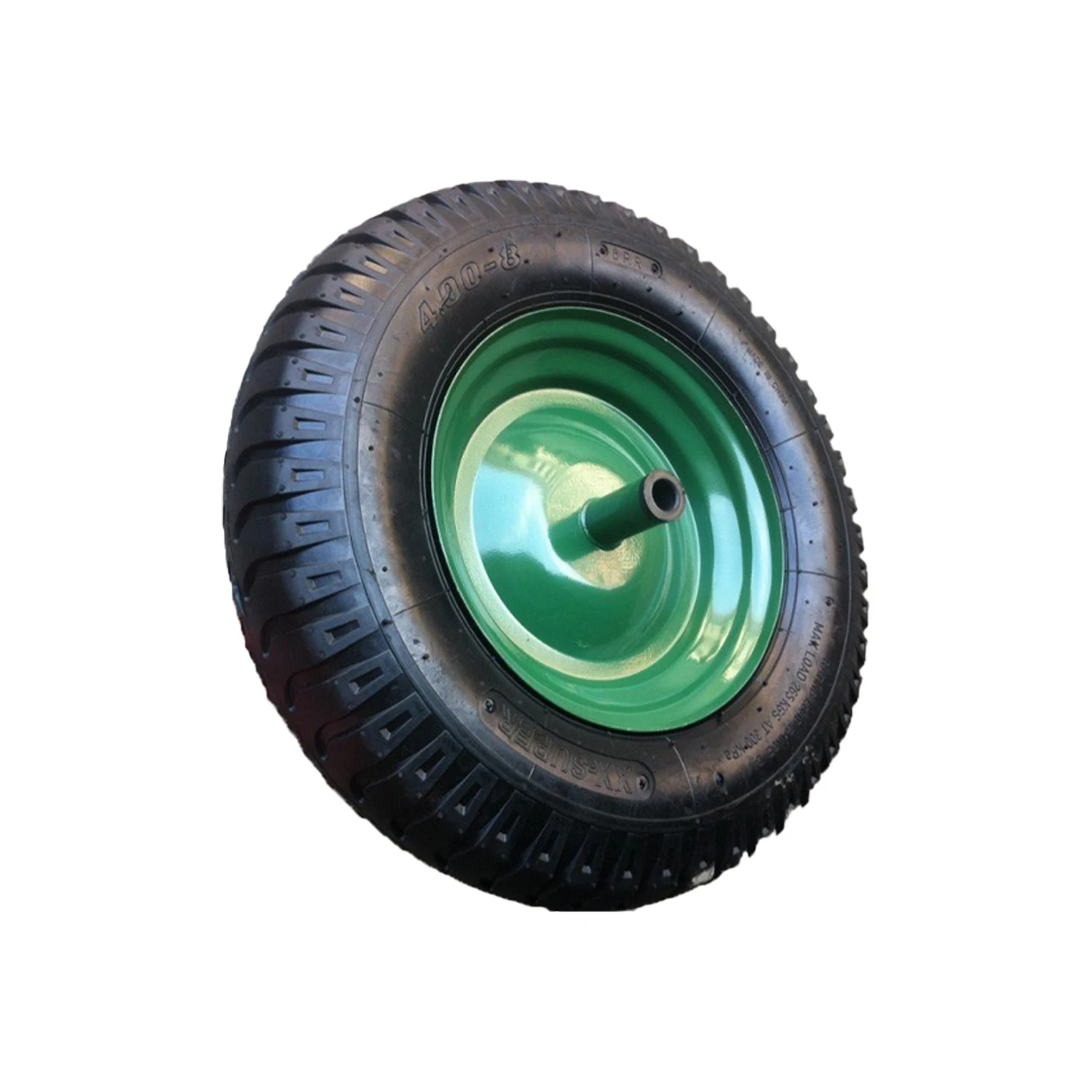 customize 16*4.00-8 pneumatic rubber wheel inflatable tire rubber wheel for wheelbarrow