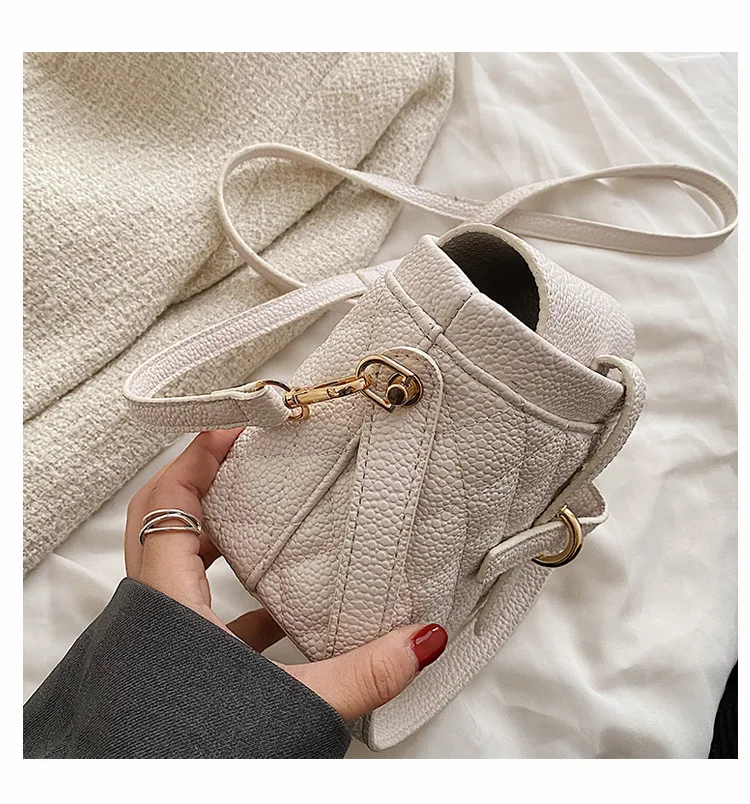 2022 New Fashion Ladies Pebbled Leather Quilted Effect Women Hand Bags Luxury Designer Tote Bag Mobile Phone Bags for Women