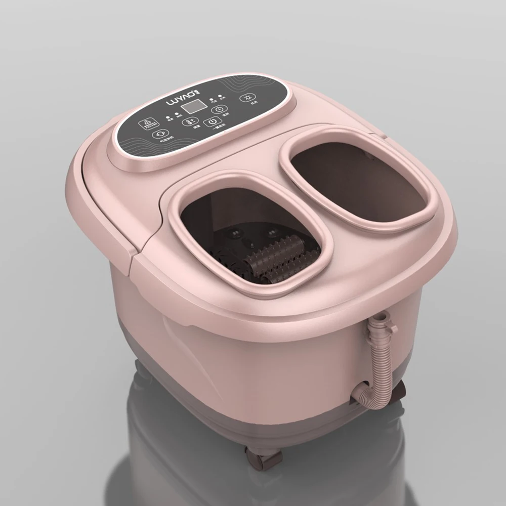 LUYAO 267A Water Temperature Control Relieve Feet Muscle Pain Foot Spa Massager Bath with Heat