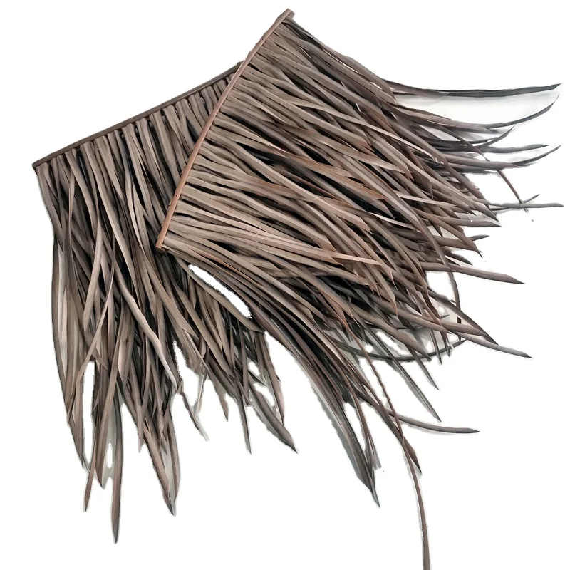 High Quality Artificial Thatch Straw Roof Tile  for Roof Decoration 500/1000*500mm