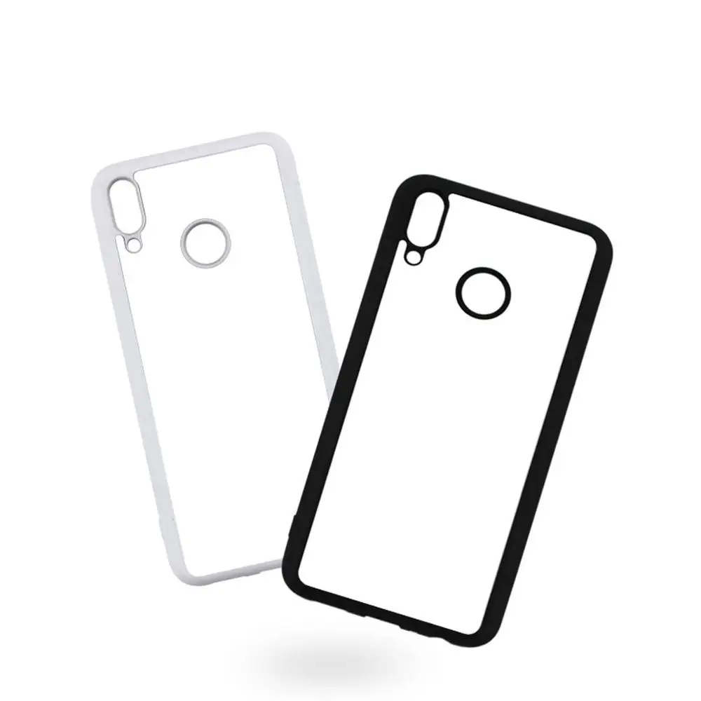 Popular TPU-PC with Aluminum Insert 2D Sublimation Mobile Phone Case for Huawei Y7 2019/Y7 Prime/Y6 2019