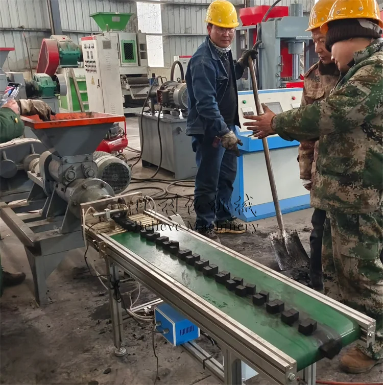Factory price compressed BBQ shisha charcoal making machine coal dust extruder charcoal machine maker