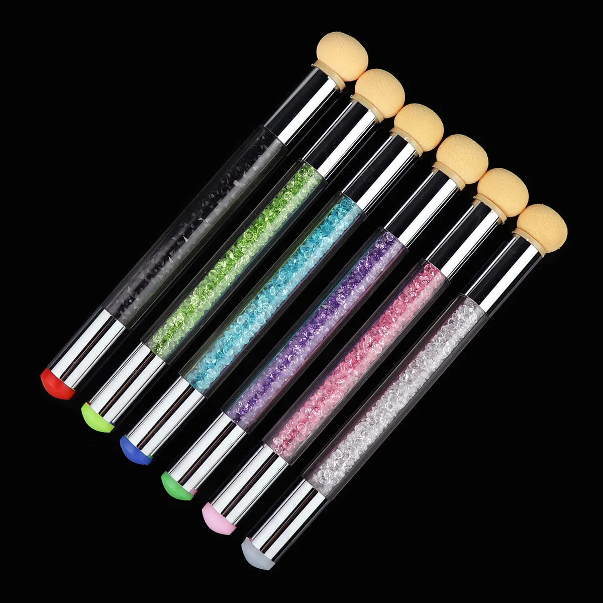 Hot Sale Double Heads mulit-function Nail Art Brush And Nail Stamp Nail Art Tools