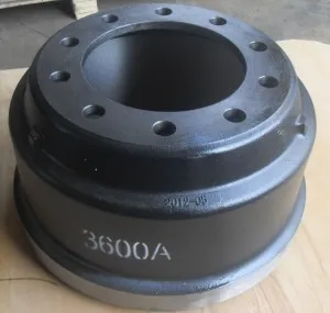 Тормозной барабан Gunite 3600A для тяжелых грузовиков с балансом