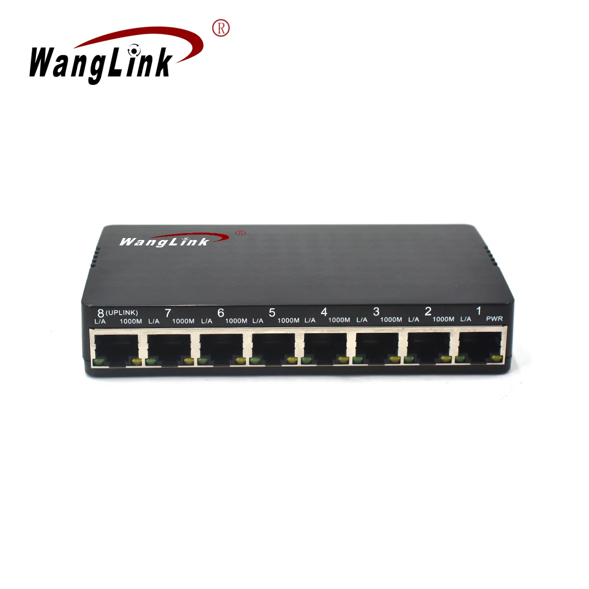 Wanglink 8 port switch poe reverse gigabit network manufacturers for surveillance