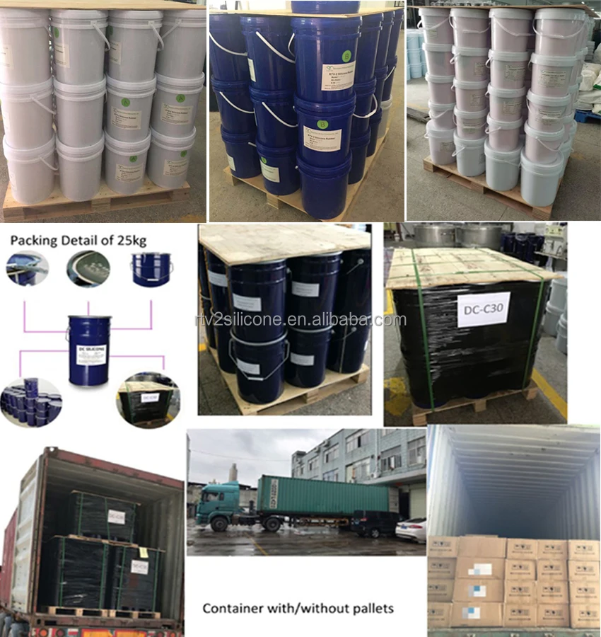 condensation cure silicone rubber tin cure  rtv silicone rubber soft silicone rubber for mold making for artificial stone