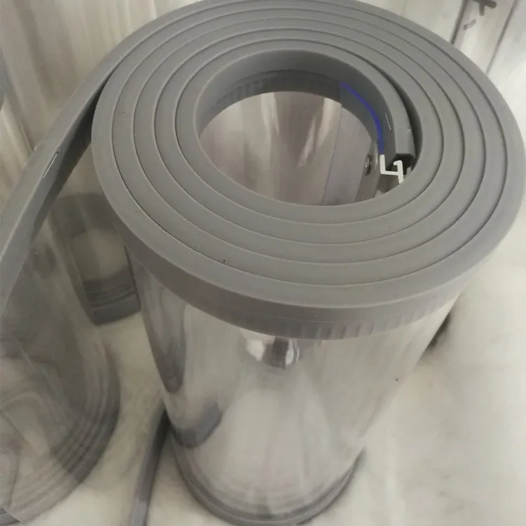 Fuxing China Factory New Eco-friendly Dustproof 2mm Magnetic Plastic Vinyl Pvc Strip Air Curtain curtain pvc