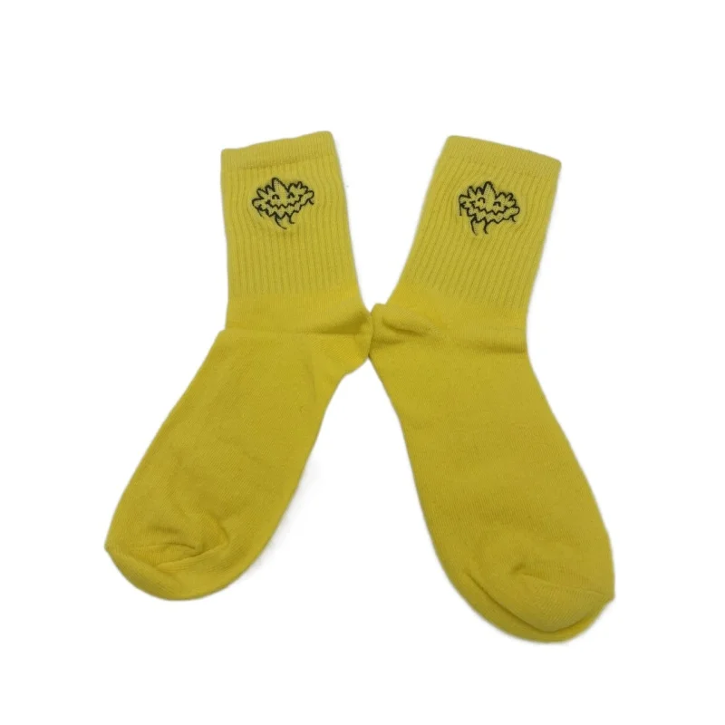 
Spring Thin Plain Cotton Stockings For Ladies Sport Socks Cotton Fashion Socks Men Top Quality 