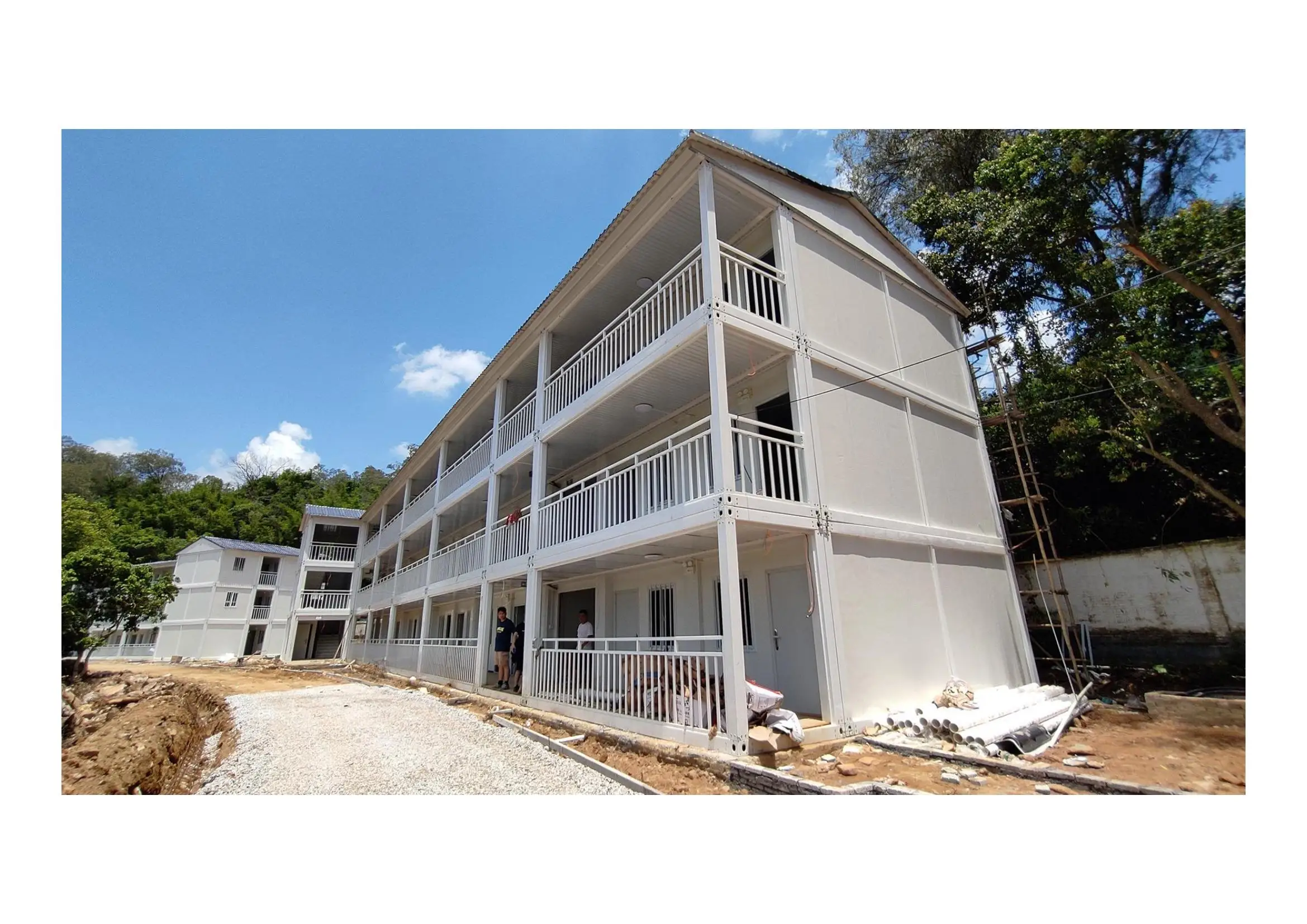 *Project Show* 66 Containers Dormitory Program 15 days production 5 days installation container house with air conditioner