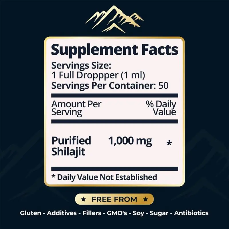 Чистые жидкие капли шиладжита с 85 + микроминералами Fulvic Acid для повышения энергии очищения детоксикации поддержки силы и иммунитета OEM
