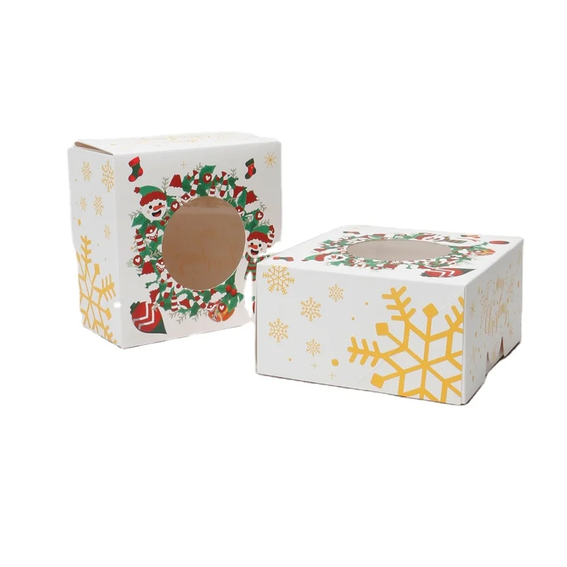 merry christmas scarf gift empty packaging printed shirt big bilnd boxes sets for socks individual