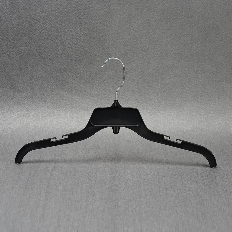 Custom Dress Display Plastic Transparent Clear Coat Hanger For Clothing Store