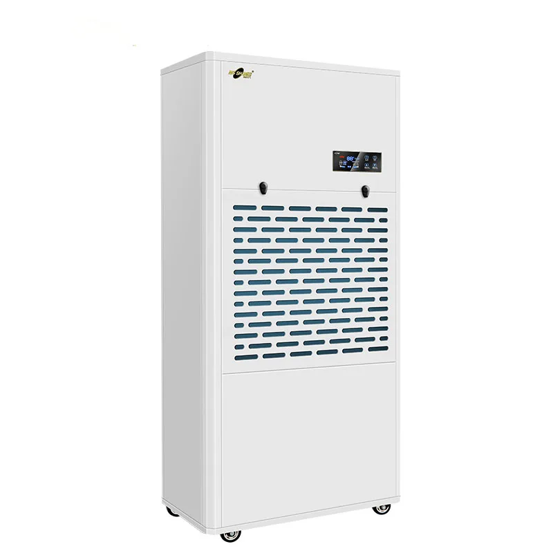 Ecofriendly 500 Pint Industrial Dehumidifier in Greenhouse 10kg With Casters