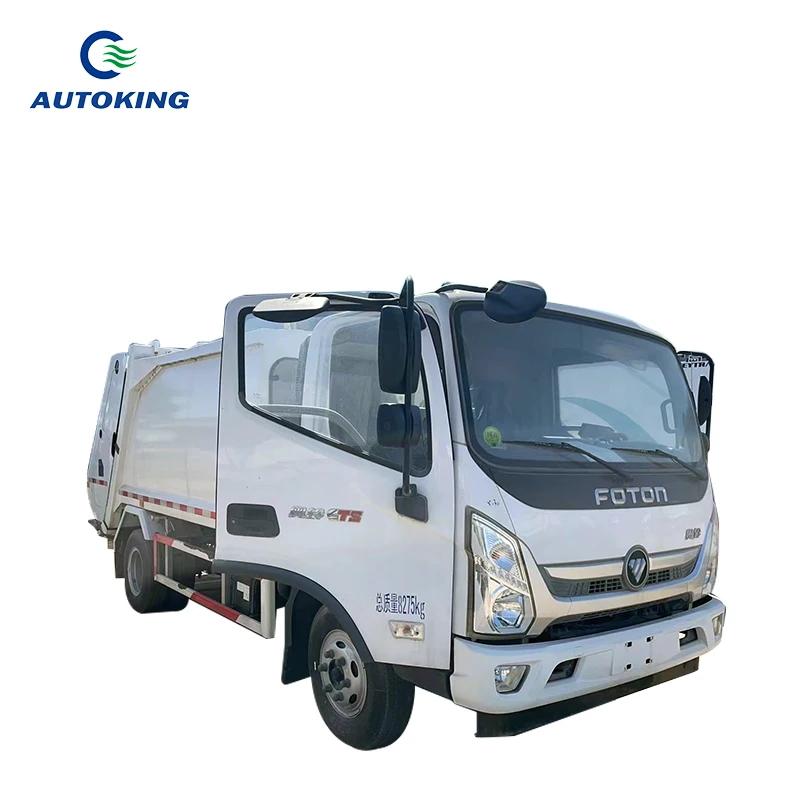 New  electric garbage truck 12 cubic metre garbage collection Compact Refuse Collection Vehicle for sale