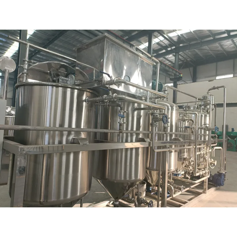 3-5TPD Automatic Vegetable Oil Refining Equipment for Coconut and Seed Used for Oil Production Line in Farm Industries