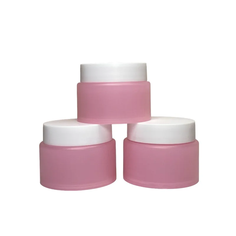 Wholesale 100g PP plastic jars makeup face cream Jar bottle cosmetic bottle packaging material injection molding cosmetics jars