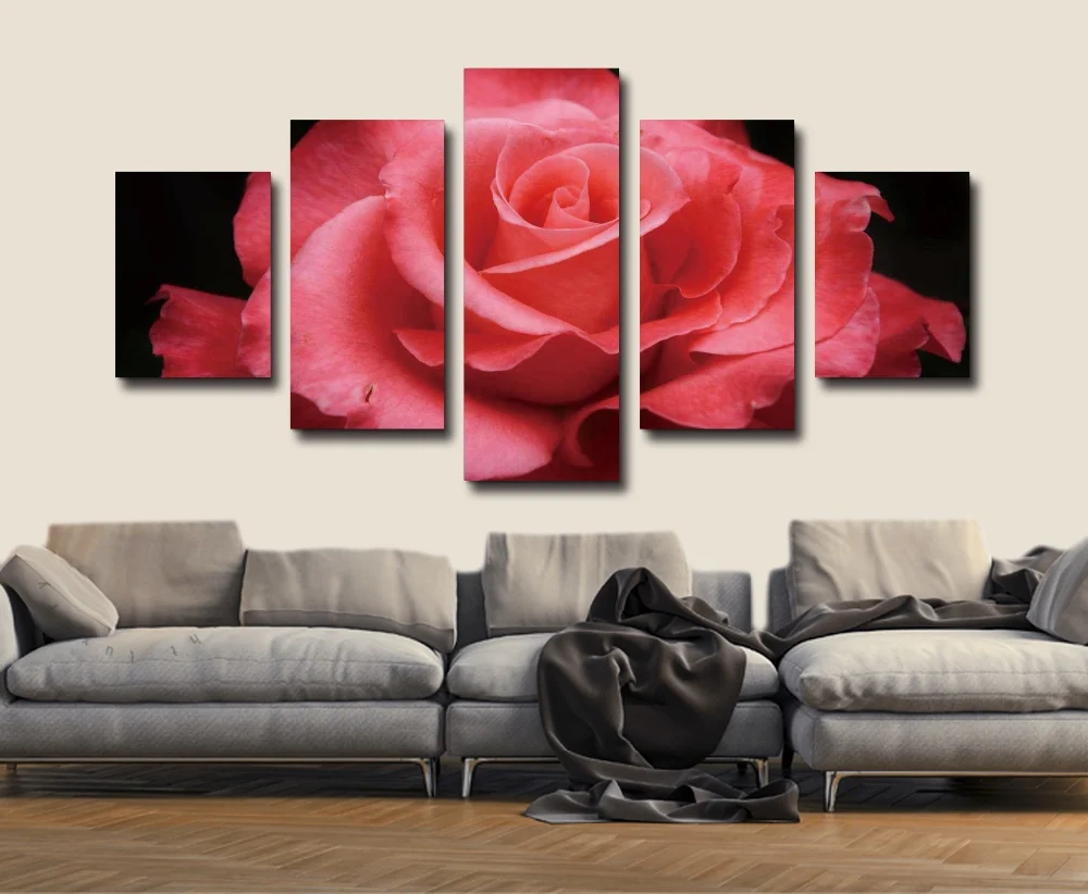 Epson Print Abstract Paintings Art Set On Canvas Modern Style
