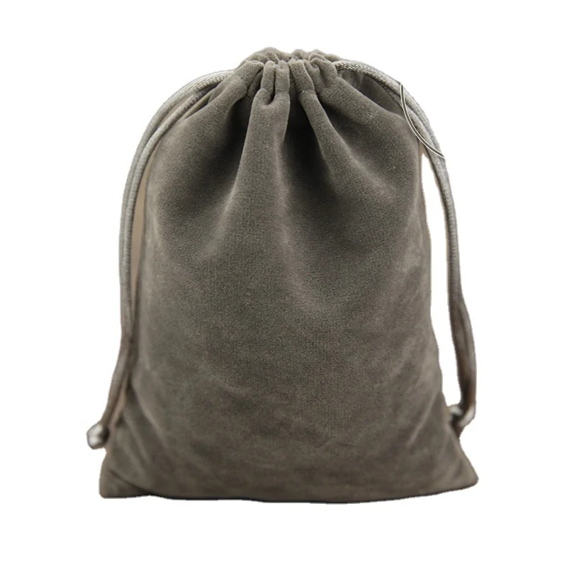 Wholesale High Quality Custom Velvet Gift Bags/Velvet Gift Pouches/Velvet Drawstring Pouch Bag Jewelry Bag