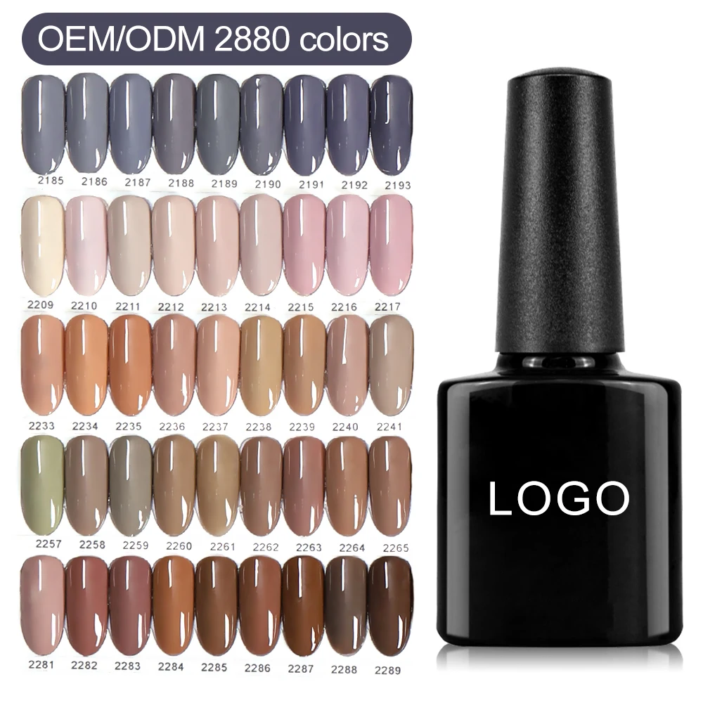 Private label custom logo green colors soak off gel nail polish uv gel suppliers