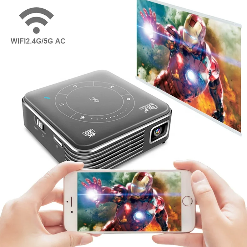 4K Home Cinema Theatre Projector Mini Wifi Android Projector