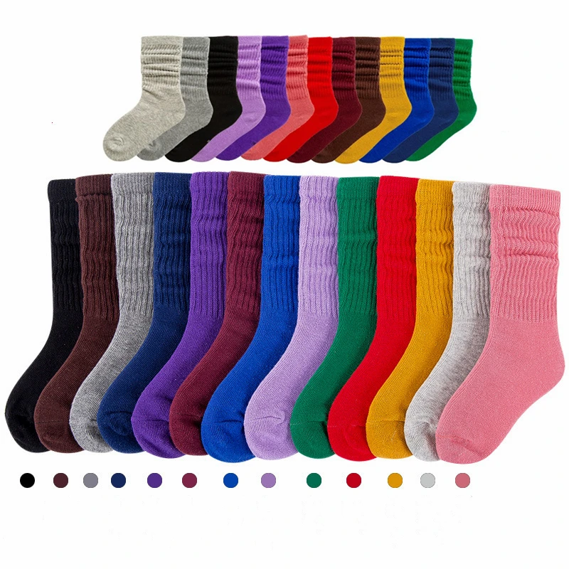 kids slouch socks