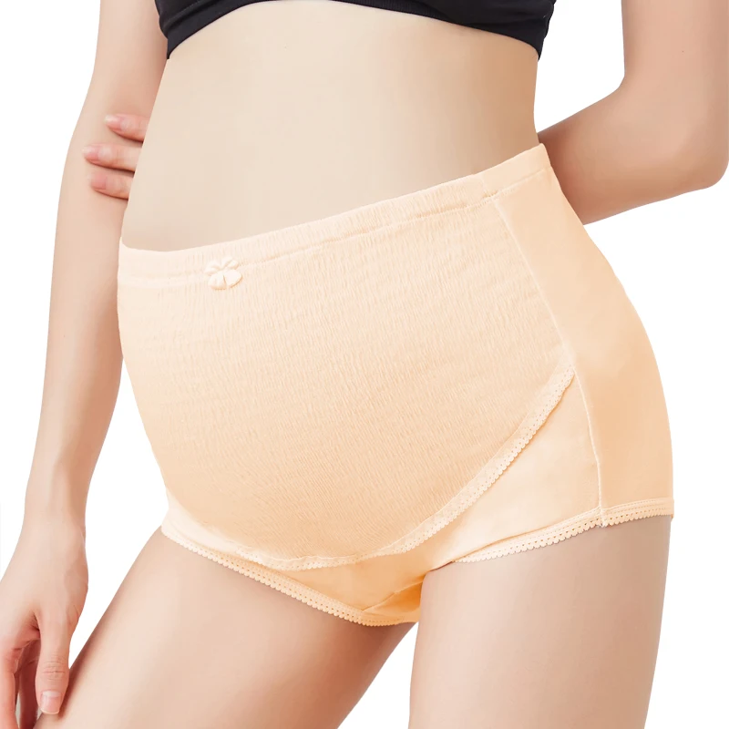 
Women High Waist Maternity Cradle Briefs Postpartum Pregnancy Cotton Panties Pregnant Underwear 