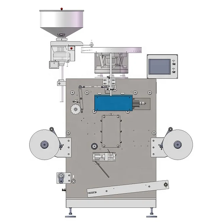 Pharmaceutical Double Soft Aluminum Foil Multifunctional Strip Automatic Packing Machine