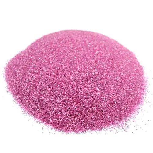 Sandblasting Abrasive High AL2O3 Pink Corundum Oxide Efficient And Reusable Aluminum