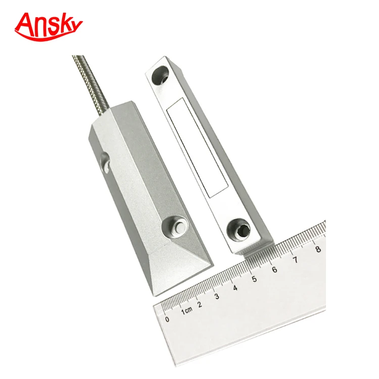 Roller Shutter Magnetic Door / Windows Gap Sensor For Alarm Security System