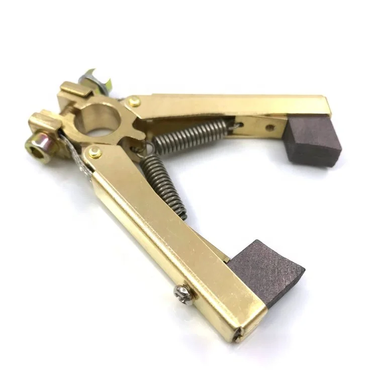 China manufacturer electric brass carbon brush holder for cable drum equipment and machinery equipments 8*12