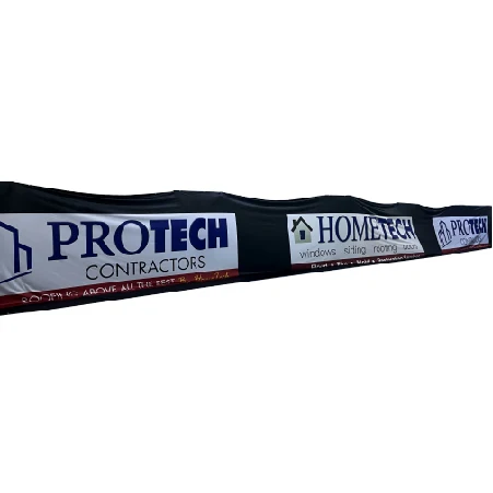 Custom outdoor advertising fabric banner for promotion construction fence printed sublimation banner