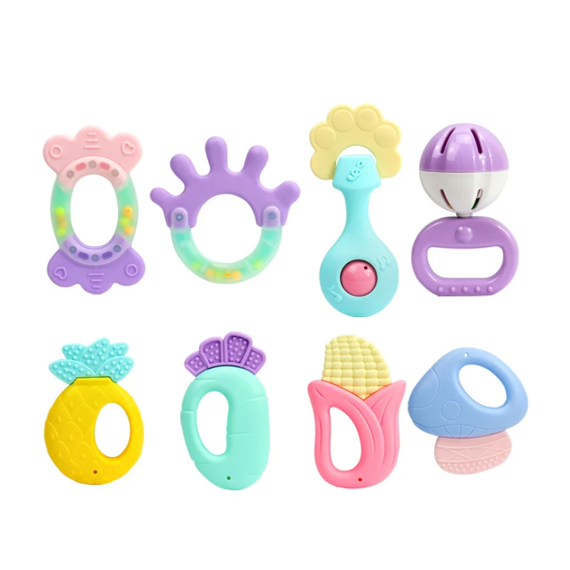 BPA Free Silicone Baby Teether Teething Accessories Toy for Babies
