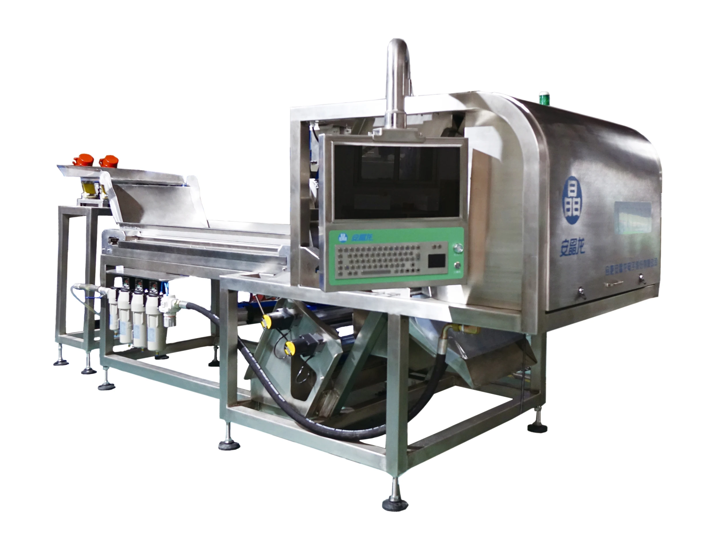 The new model macadamia nut optical  color sorter in china