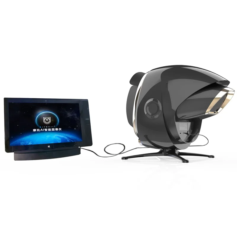 new product 2021 8 spectrum digital Skin uv skin analysis machine for test