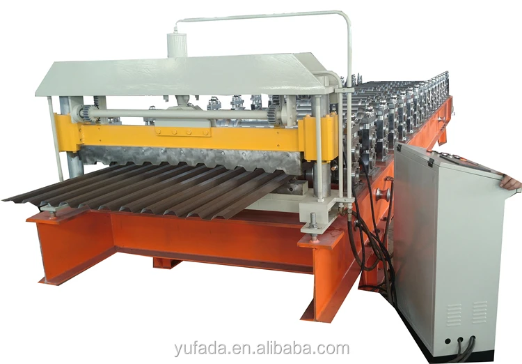 Russia C21 Roofing Sheet T21 Roll Forming Machine Design Manufacture