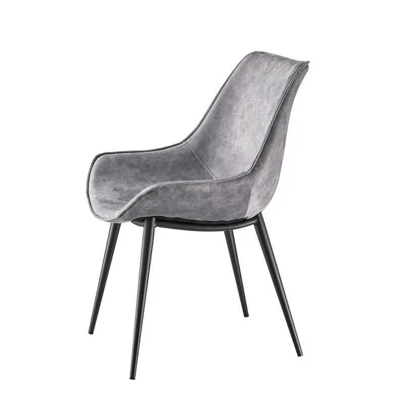 Modern Gray Dining Chair Dine Foshan Mint Green Chairs Luke Lucite Legs Lion Tufted Indonesian Houndstooth Hotel Style