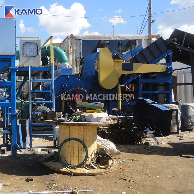 Scrap Steel Recycling Crusher Machine Waste Steel Processing Equipment How To Make More Money