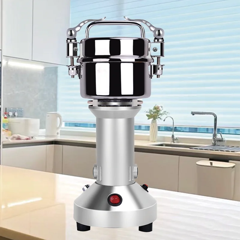 Commercial Safety Electric Dry Food grinder Grain Mill Coffee Grinder Spice Grinding Machine Flour Cereals grinder