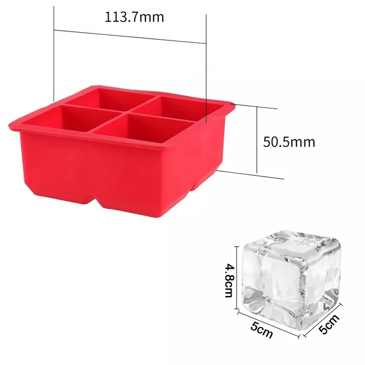 Ice Cream Mold Silicone,Hot Selling Silicone Ice Cube Molds Personalized Ice Cube Tray For Juice