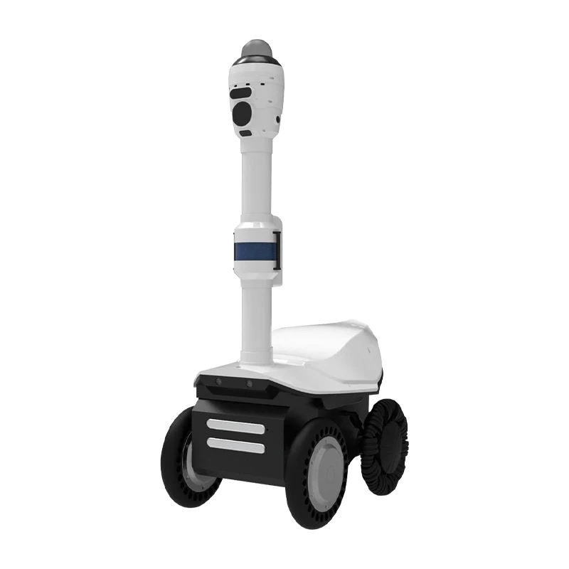 GOOSEBOT P1 на заказ Открытый колесный AI ночной охранник патрулирующий робот с лазерным лидаром визуальные датчики камеры